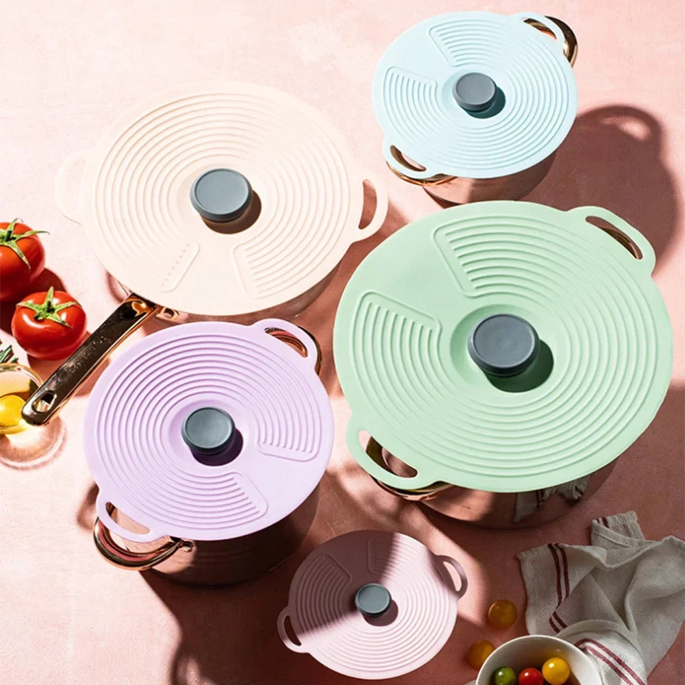 Silicone Anti Overflow Pot Cover