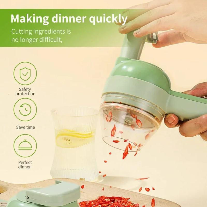 Wireless Electric Vegetable Chopper