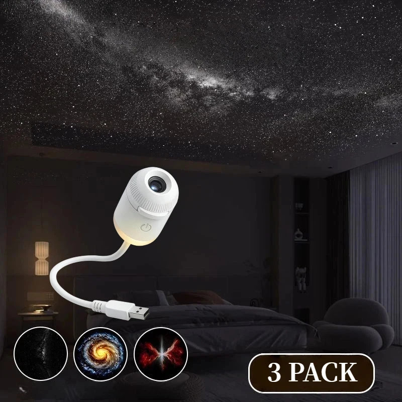 WACUAAO Galaxy Projector Night Light