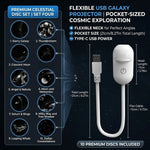 WACUAAO Galaxy Projector Night Light