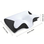Ergonomic Contour Memory Foam Neck Pillow