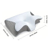 Ergonomic Contour Memory Foam Neck Pillow